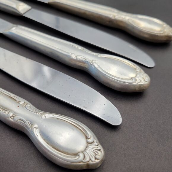 Rogers Bros International Silverplate Set 5 Knives 1959 REFLECTION 1847 - Picture 3 of 3